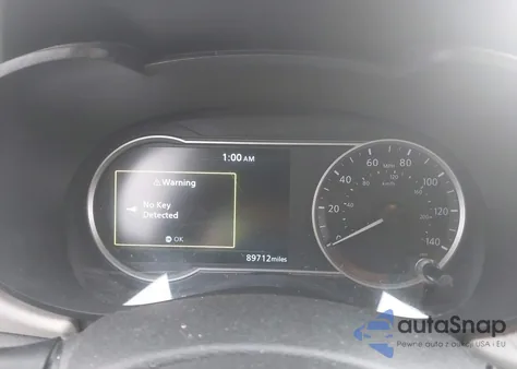 2021 Nissan Versa Sv Xtronic Cvt z USA, uszkodzony, nr VIN 3N1CN8EV6ML885785